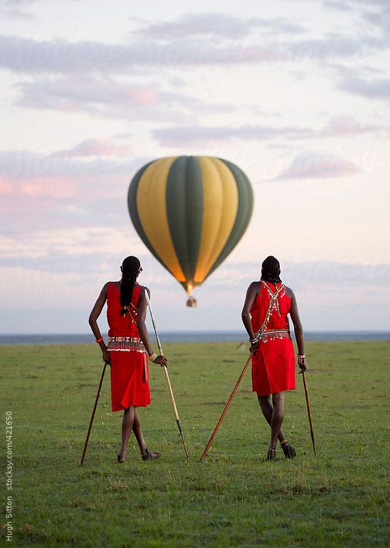 Maasai Tribesmen, Mara